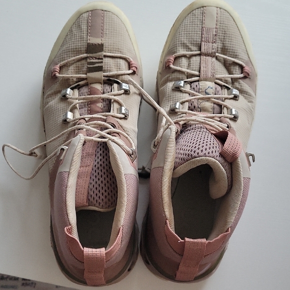 On Running Women's Athletic Shoes - Pink and Beige - Picture 4 of 4